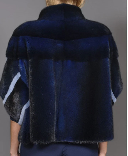 Cappotto bolero cape - bolero, royal